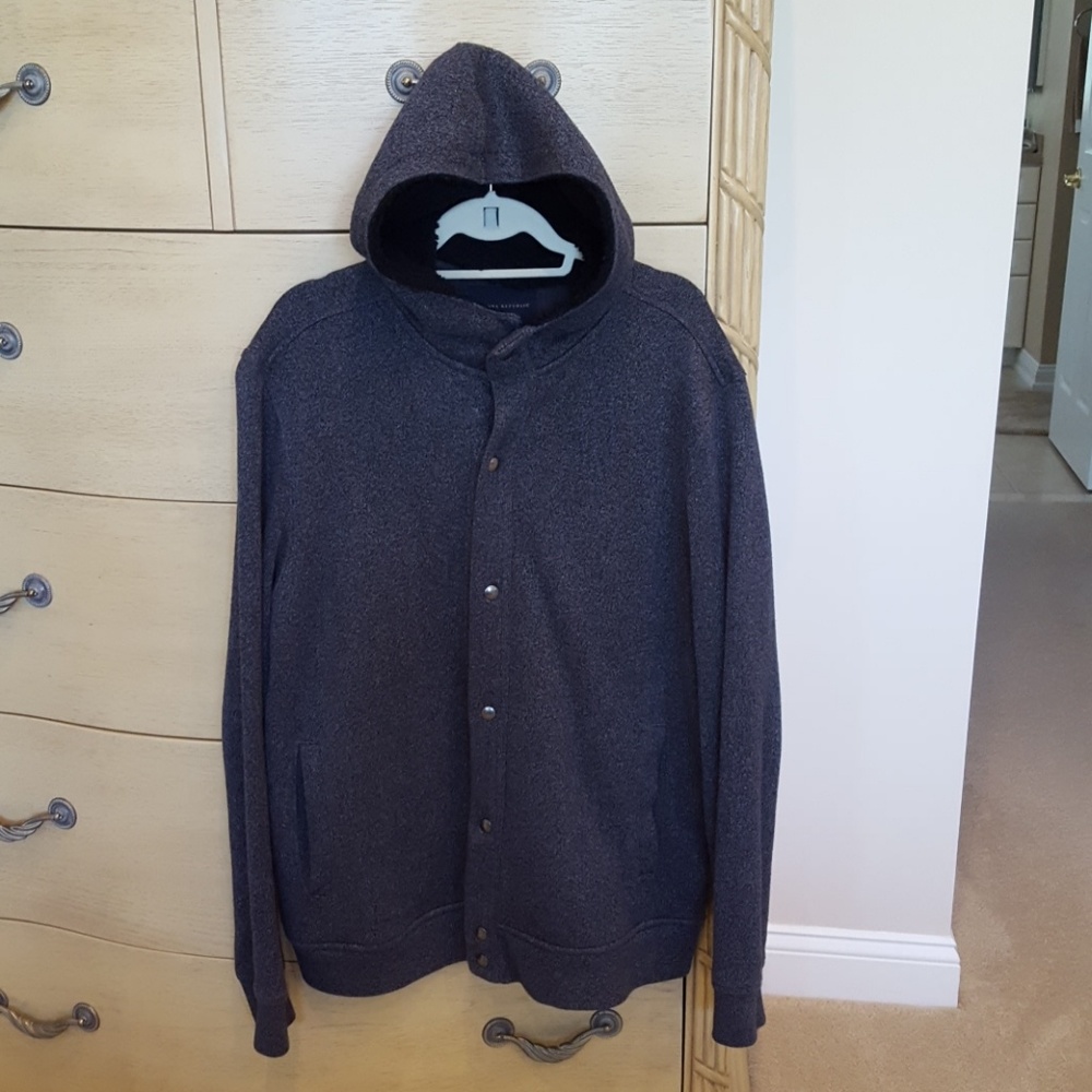 Banana Republic Men's Sherpa lined Hoodie